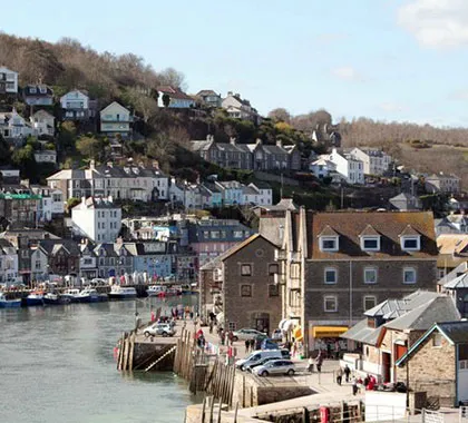looe town and harbour